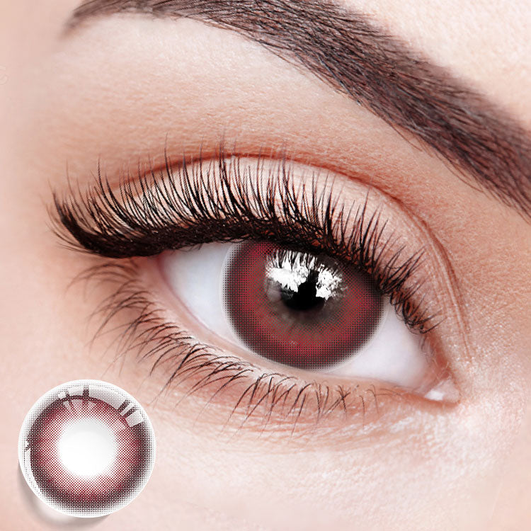 Luminous Pearl Pink Contact Lenses